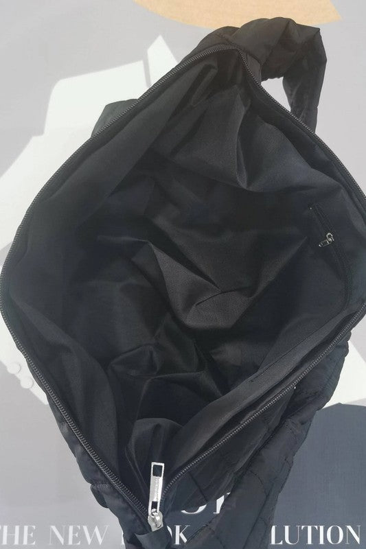 Sari Quilted Crossbody Bag