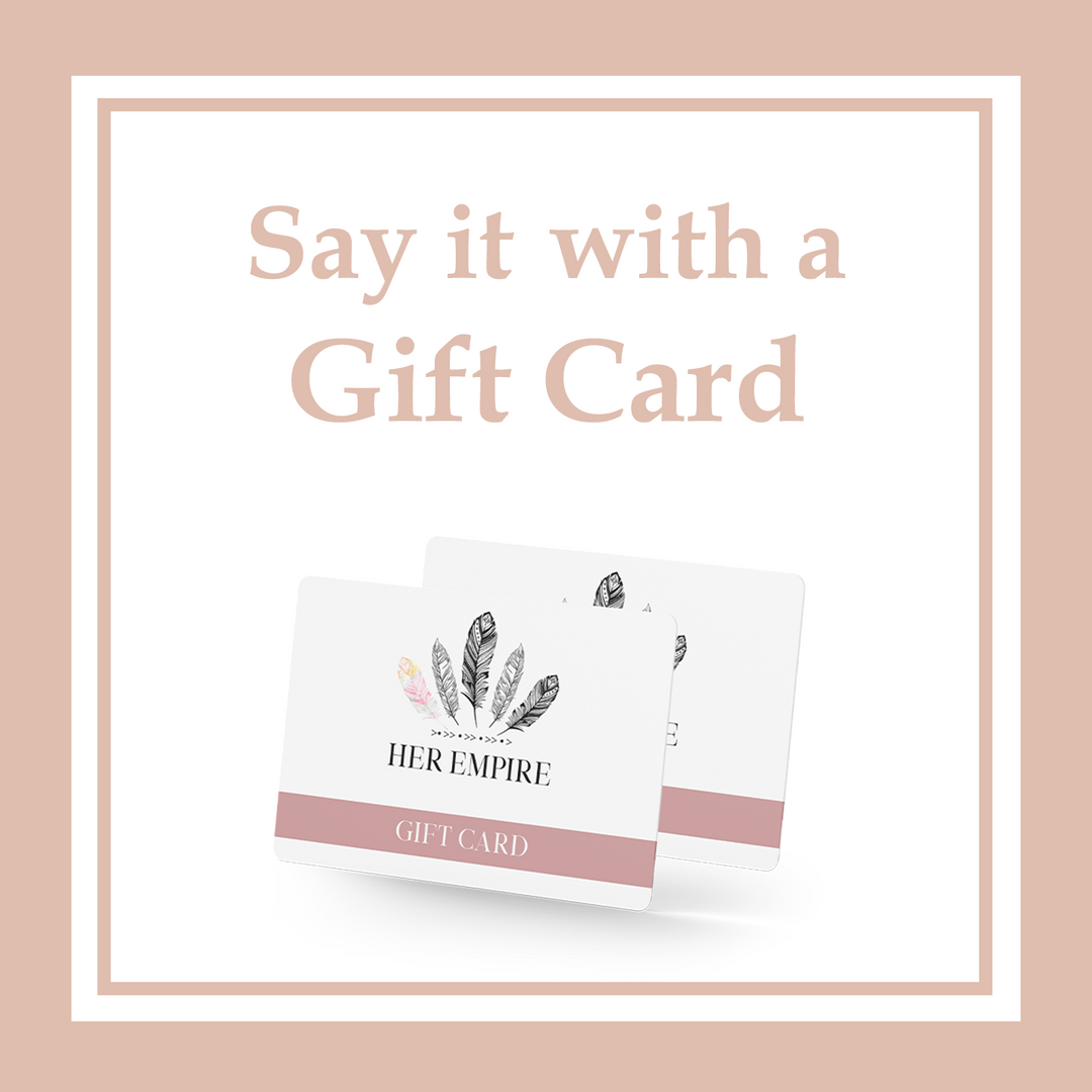 Give at Gift Card | HER Empire | Women’s Fashion Boutique Located in Colts Neck, NJ