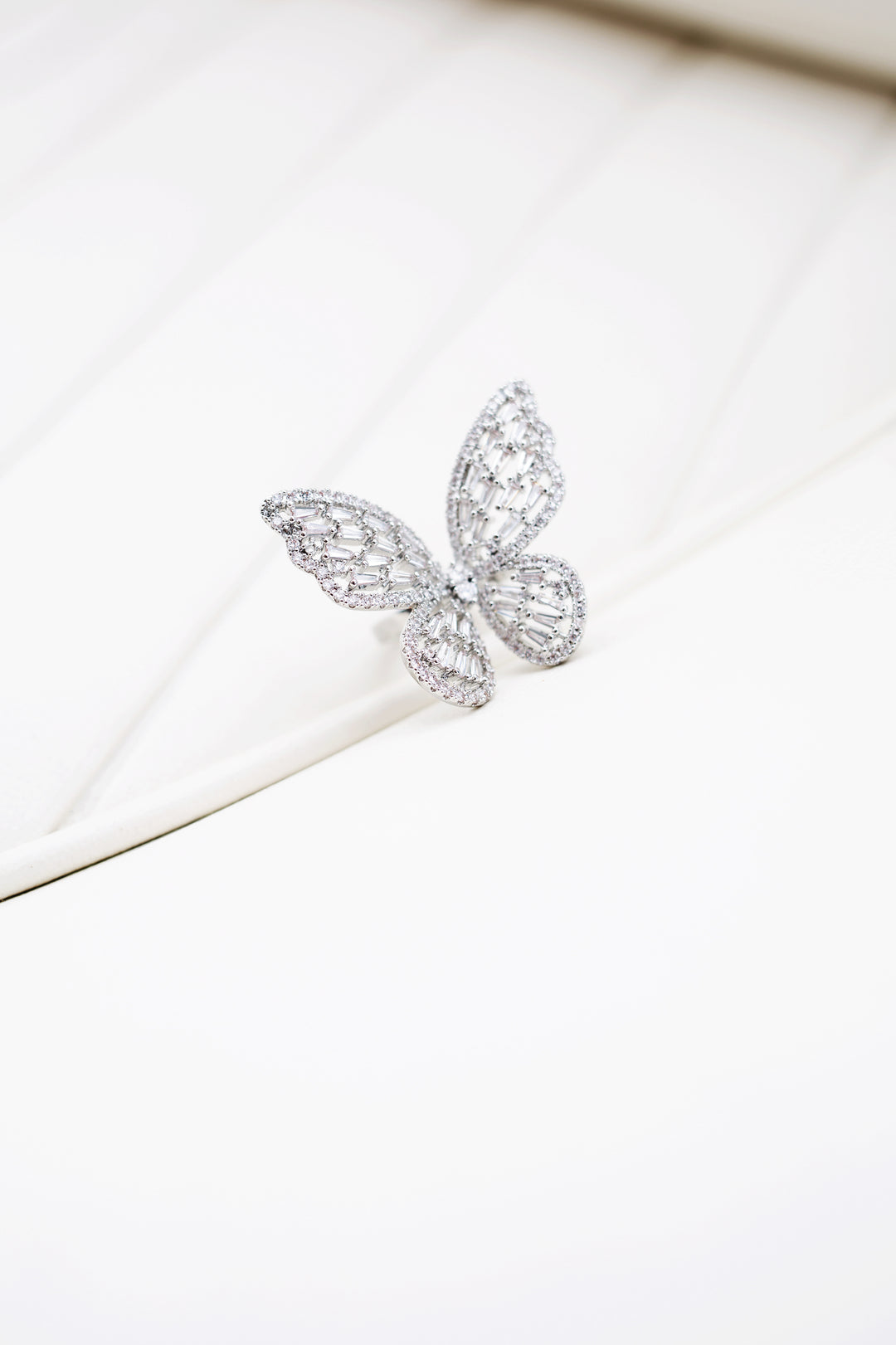 Butterfly Ring in Silver