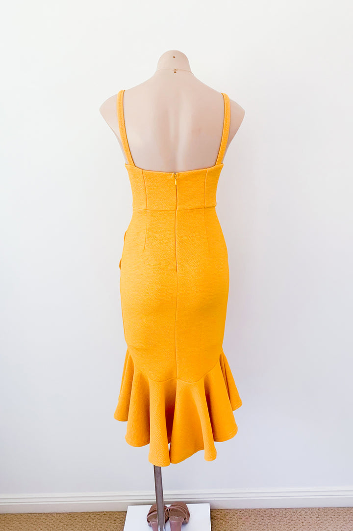 Senorita Dress in Yellow